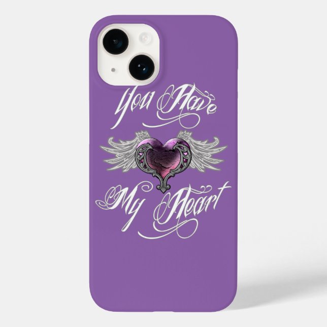 You Have My Heart Pink Case-Mate iPhone Case (Back)