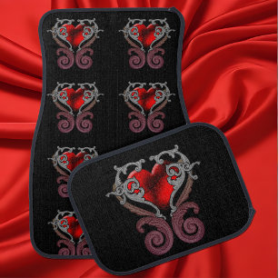 You Have My Heart (Red) Car Floor Mat