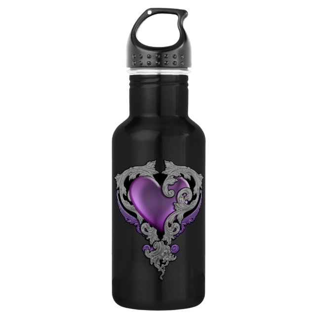 You Have My Heart Stainless Steel Water Bottle (Front)