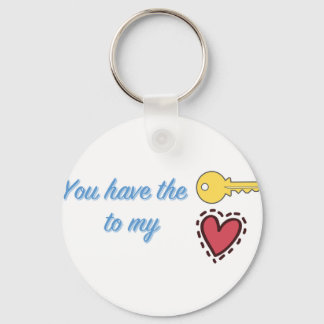You Have the Key to My Heart Keychain