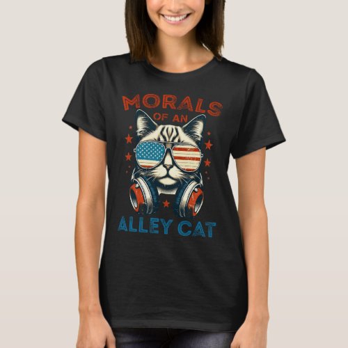 You Have The Morals Of An Alley Cat Funny Biden Jo T_Shirt