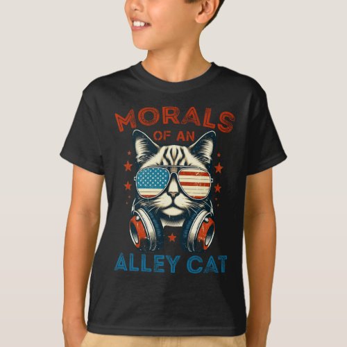 You Have The Morals Of An Alley Cat Funny Biden Jo T_Shirt
