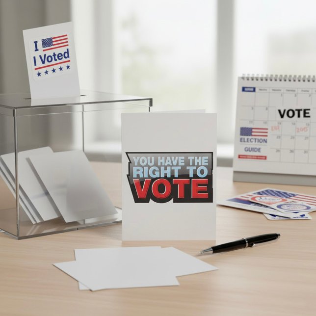 You Have The Right To Vote Invitation (Creator Uploaded)