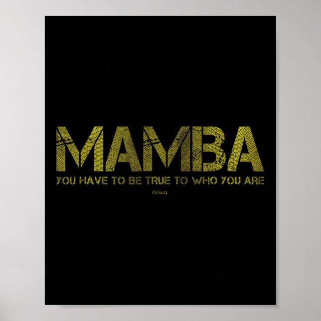 You Have To Be True To Who You Are Basketball Moti Poster (Front)