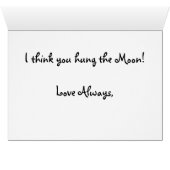 You Hung The Moon (Inside Horizontal (Bottom))