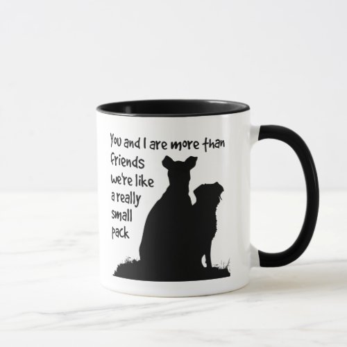 You  I More than Friends Like Small Pack Mug