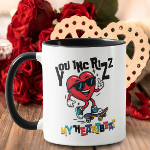 You Inc Rizz my Heartbeat - Valentine’s Day  Mug