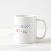 you just got litt up suits mug