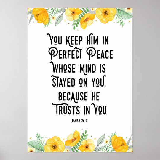 he will keep in perfect peace him