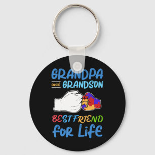 You know Someone Who Is An Autism Mom or Autism Da Keychain