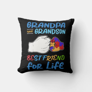 You know Someone Who Is An Autism Mom or Autism Da Throw Pillow