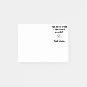 You Know What I Like About People? Post-it Notes