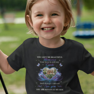 You Left Me Beautiful Memories Custom Photo T-Shirt