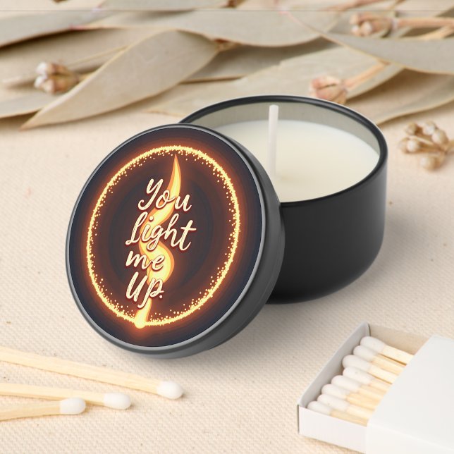 You Light Me Up Mini Candle Favors (Insitu)
