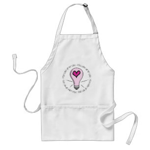 You Light Up My Life Adult Apron