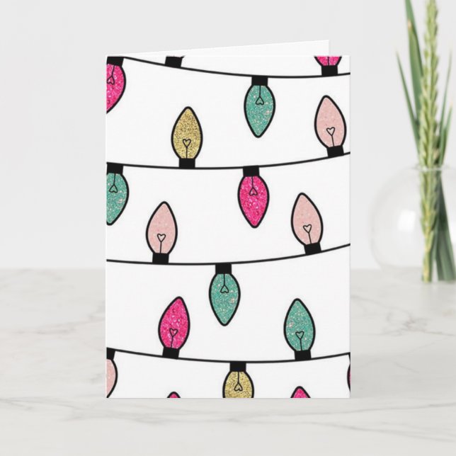 ***YOU*** LIGHT UP MY LIFE HOLIDAY CARD (Front)