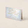 You Light Up My Life On Silver Foil Card
