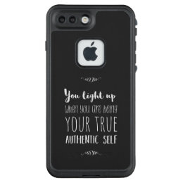 You Light Up Typography Quote Iphone/Samsung Case