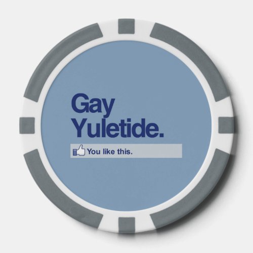 YOU LIKE GAY YULETIDE _png Poker Chips