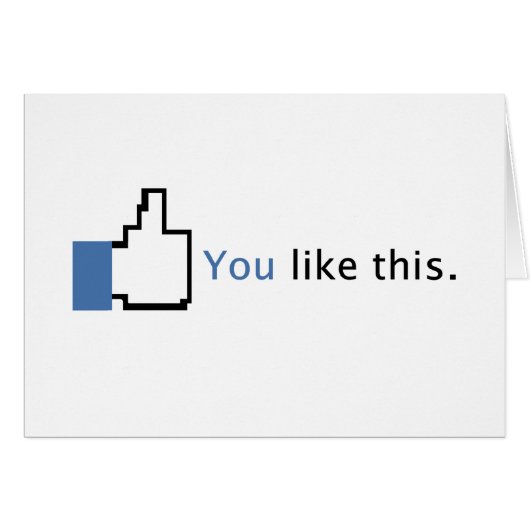 You Like This. Cards (Front Horizontal)