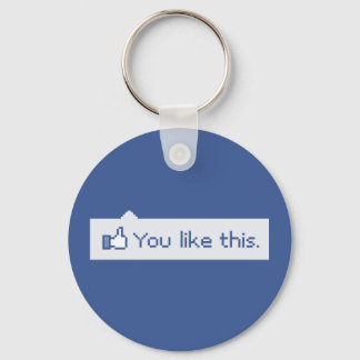 You Like This Funny Facebook Keychain