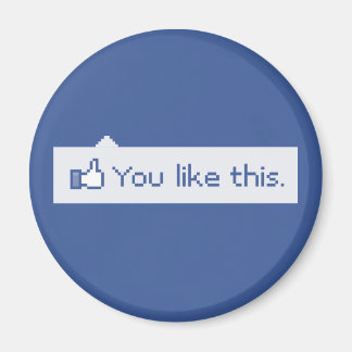 You Like This Funny Facebook Magnet