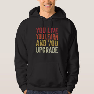 You Live You Learn You Upgrade Divorce Breakup Par Hoodie
