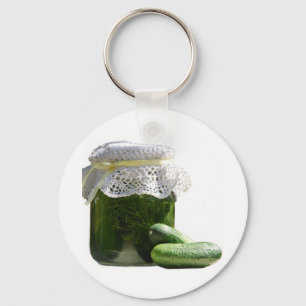 You look as cool as a cucumber. keychain