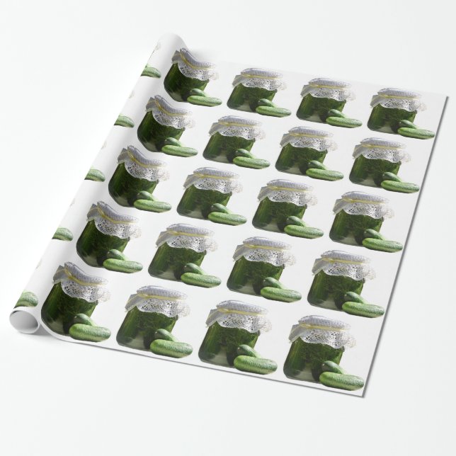 You look as cool as a cucumber. wrapping paper (Unrolled)