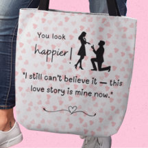 You look happier! This is my love story now