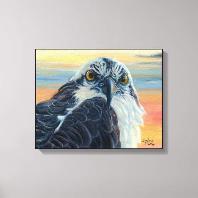 “You Lookin’ At Me?” Canvas Print (Front)