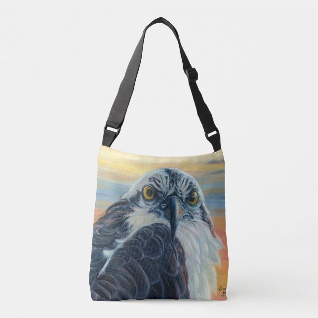 “You Lookin’ At Me?” Crossbody Bag (Front)