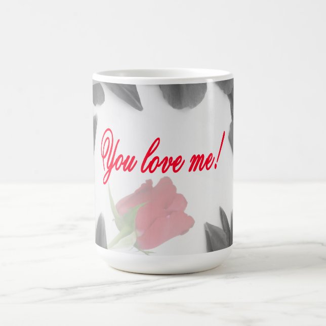 You love me - mugs (Center)