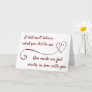 *YOU MADE ME FALL IN LOVE W/ YOU* PROPOSAL CARD