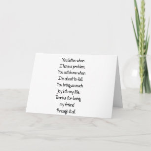 ***YOU MADE MY DAY*** THANK YOU~ LETTERPRESS THANK YOU CARD