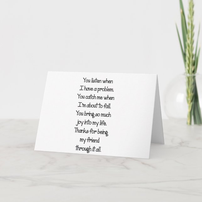 ***YOU MADE MY DAY*** THANK YOU~ THANK YOU CARD (Front)
