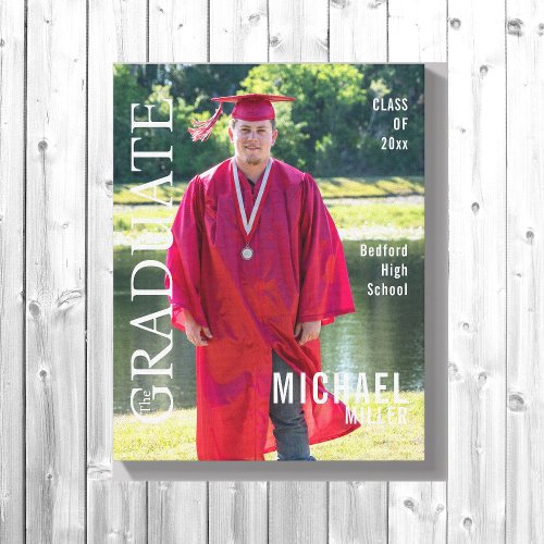 You Made the Cover of The Graduate Photo Magazine Canvas Print