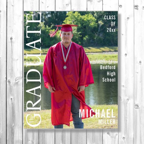 You Made the Cover of The Graduate Photo Magazine Poster