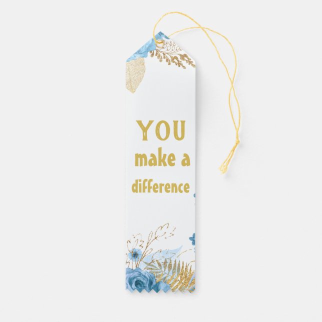 You Make a Difference Award Ribbon (Front)