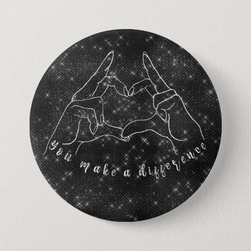 You Make a Difference Quote Button