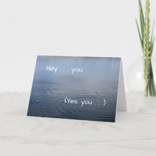 You Make a Difference (Thanks) - Greeting Card