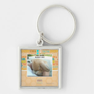 You make bunny cry keychain