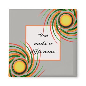 You Make Difference Colorful Teacher Thank You Magnet You Make Difference Colorful Teacher Thank You Magnet