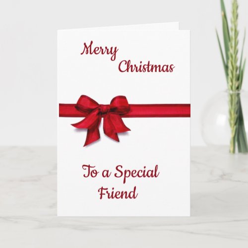 YOU MAKE EVERY SPECIAL FRIEND AT CHRISTMAS HOLIDAY CARD