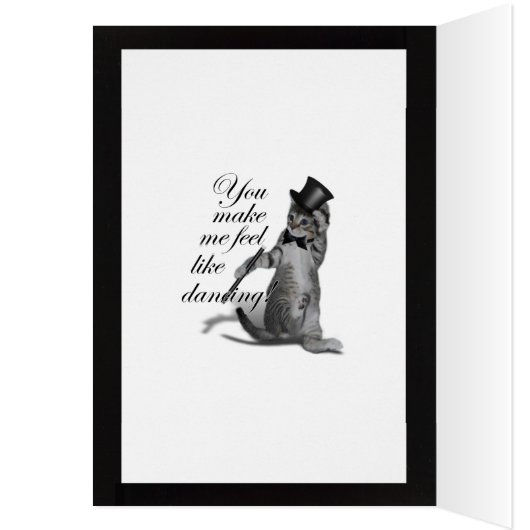 You make me feel like Dancing! Tap Dancing Cat (Inside (Left))