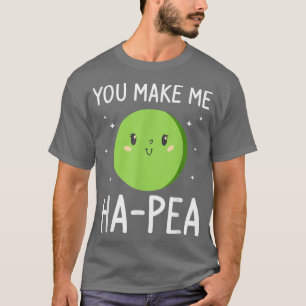 You Make Me Ha-Pea Wedding Proposal Marriage Bride T-Shirt