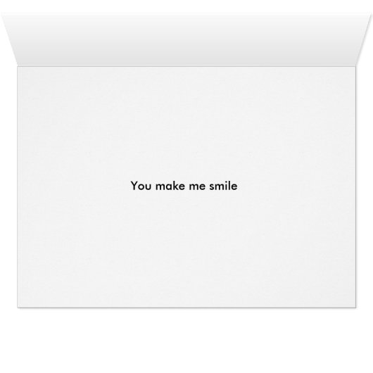 You make me smile (Inside Horizontal (Bottom))