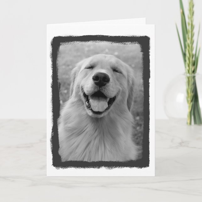 You make me smile! card (Front)