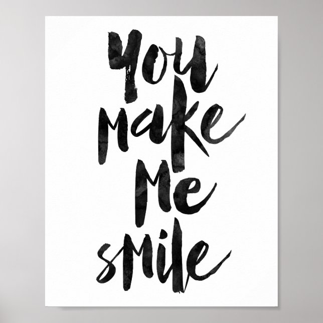 You Make Me Smile Poster (Front)