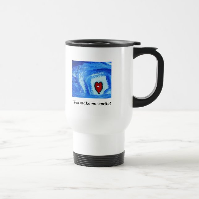 YOU MAKE ME SMILE TRAVEL MUG (Right)